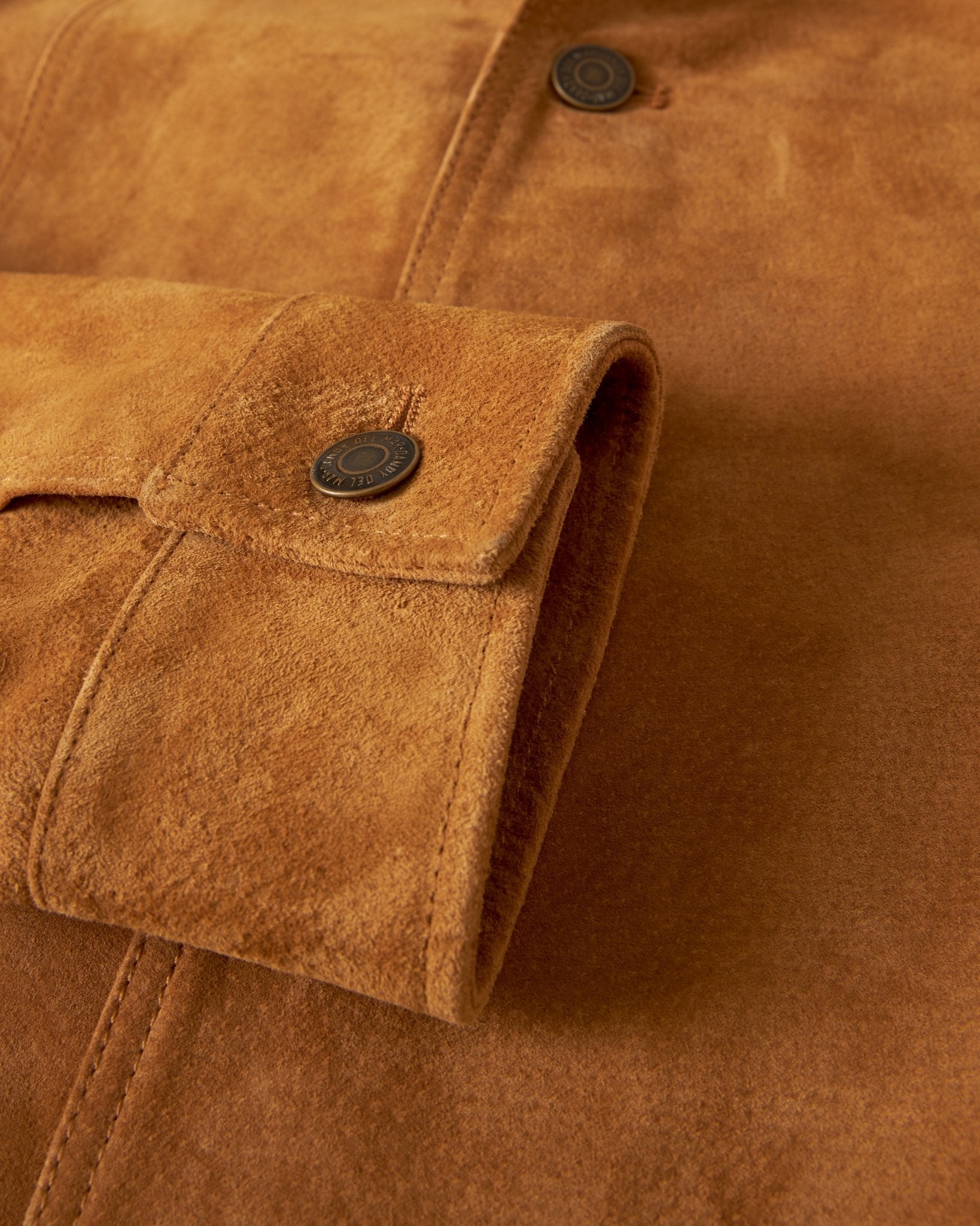 The San Juan Suede Leather Jacket - Sable - Dandy Del Mar