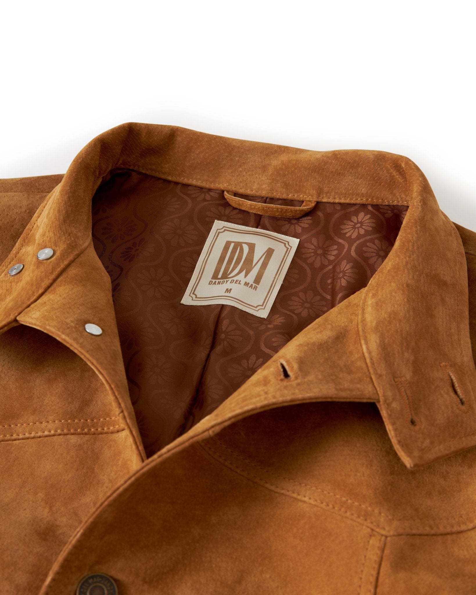 The San Juan Suede Leather Jacket - Sable - Dandy Del Mar
