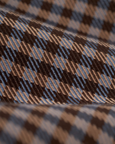 The Tresco Shirt - Tierra Houndstooth - Dandy Del Mar
