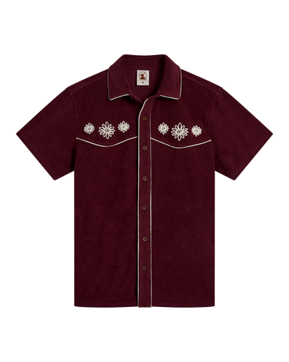 The Gaucho Shirt - Bordeaux