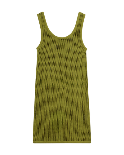 The Malta Crochet Dress - Verde - Dandy Del Mar