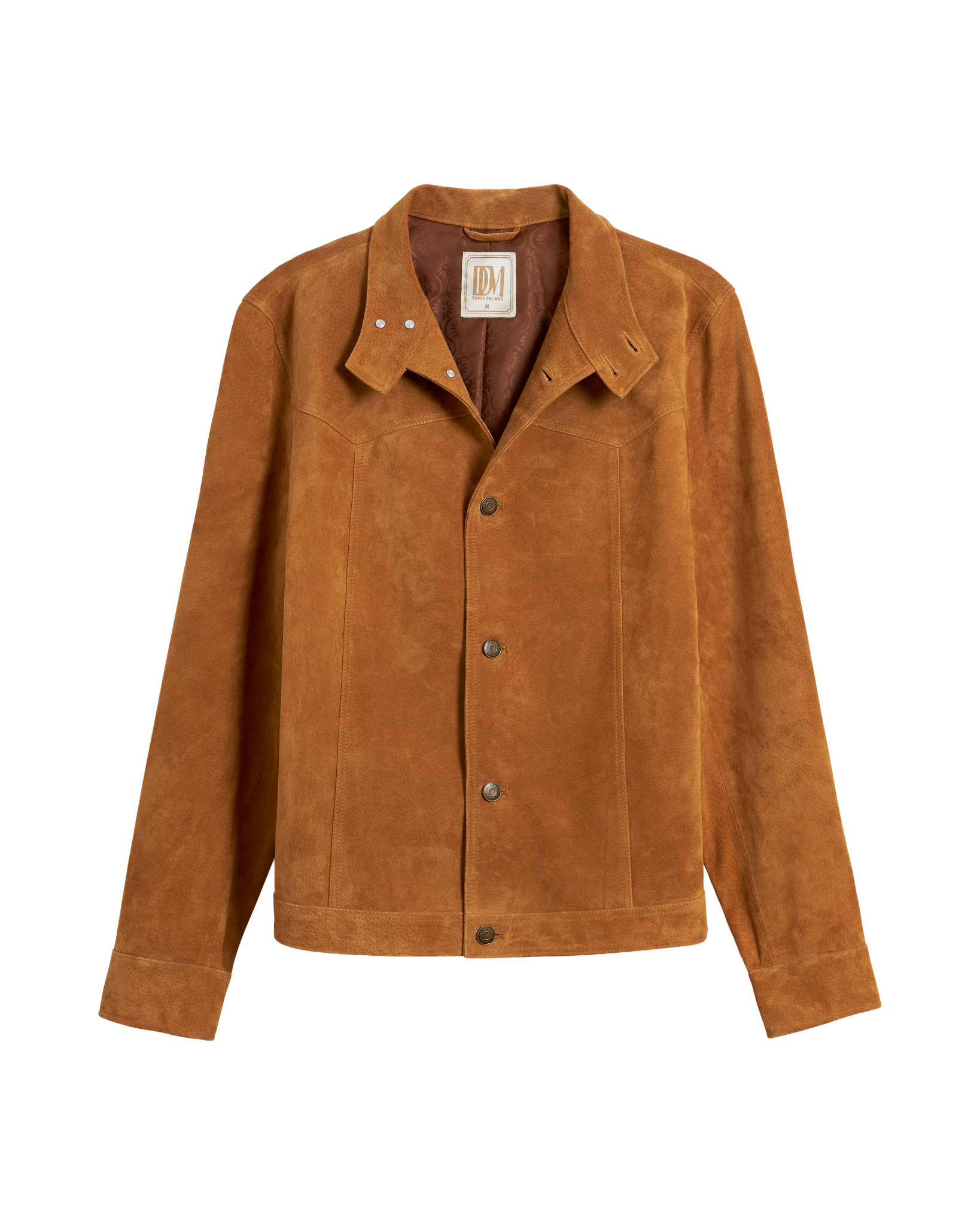 The San Juan Suede Leather Jacket - Sable - Dandy Del Mar