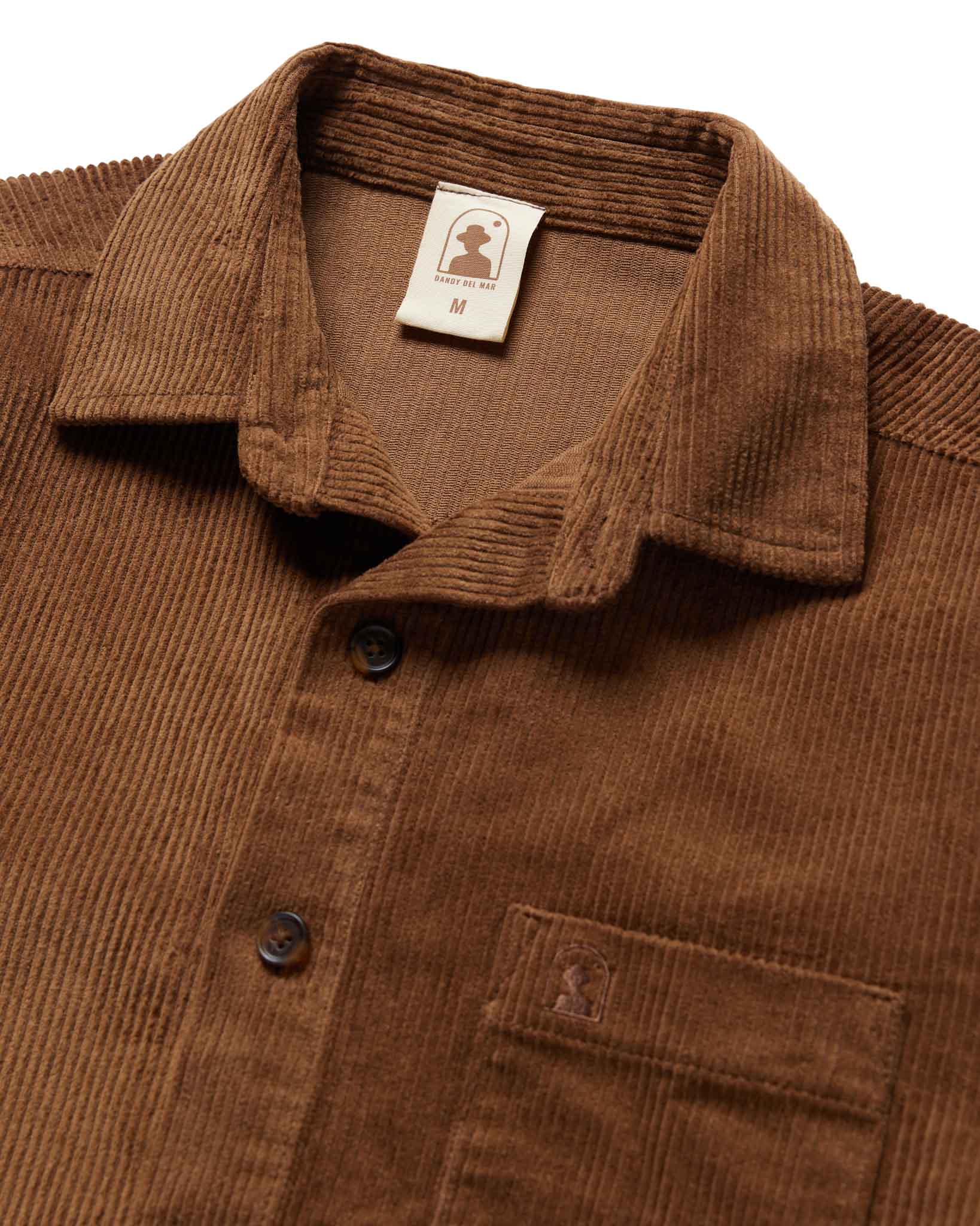 dandy del brown shirt