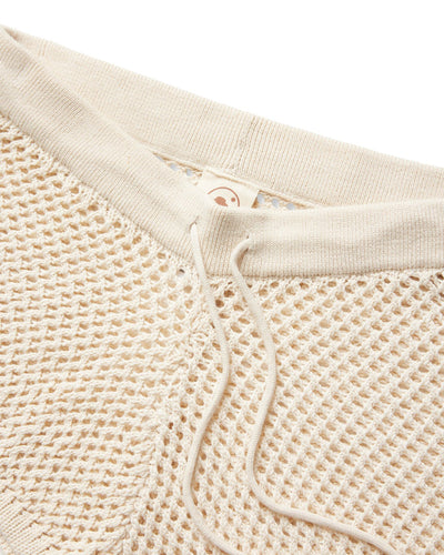 The Malaga Crochet Shorts - Vintage Ivory - Dandy Del Mar