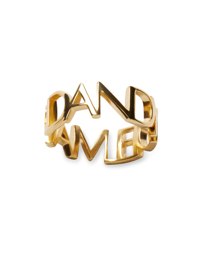 The Dandy Gold Namesake Ring - Dandy Del Mar