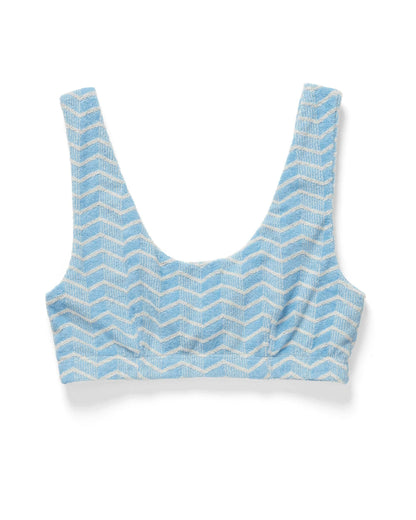 Women's Tops - The Santorini Bralette - Chevron