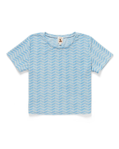 Women's Tops - The Santorini Tee - Chevron